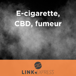 Cigarette électronique, CBD, fumeur
