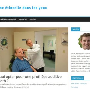 Une étincelle dans les yeux