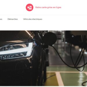 Votre carte grise en ligne