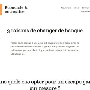 Economie & entreprise