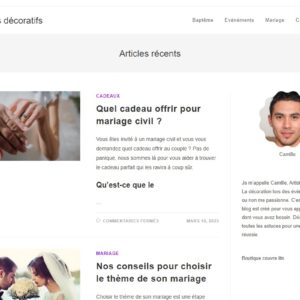 Dragées décoratifs