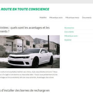 La route en toute conscience