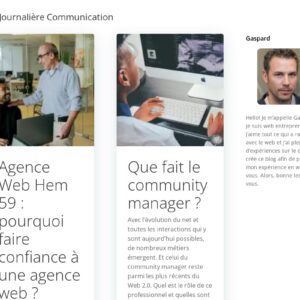 Action Journalière Communication