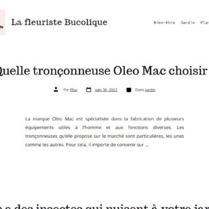 La fleuriste Bucolique