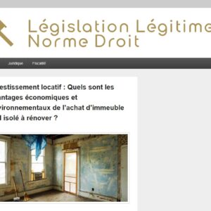 Législation Légitime Norme Droit