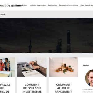Luxe et haut de gamme