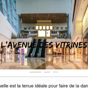 L'avenue des vitrines